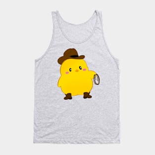 Chicken-fried Cowboy Tank Top